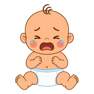 The AirGiggle baby crying